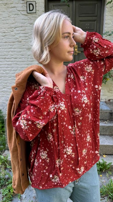 POPPY Bluse Rust