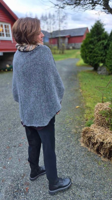 PENNY Poncho Grå