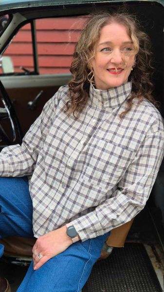 Hovedbilde JESSIE Check Blue