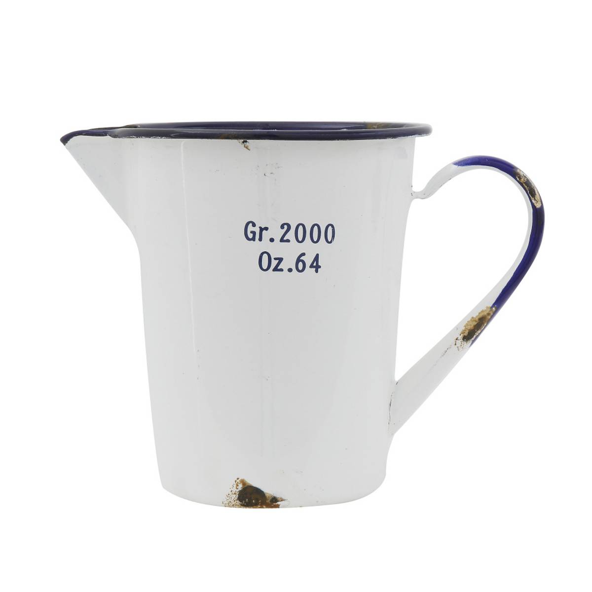 VINTAGE Emaljert Målekanne