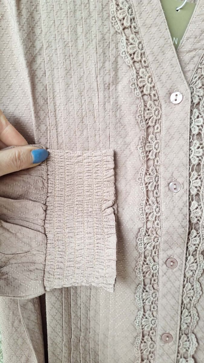 MEXICO Bluse Fawn Brun