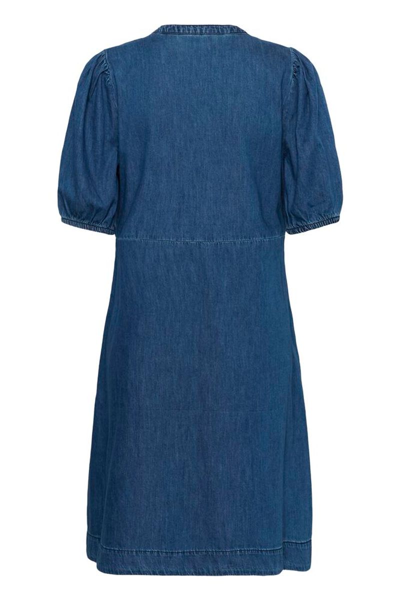 BERTELINE Arpa SS Kjole Dark Blue Wash