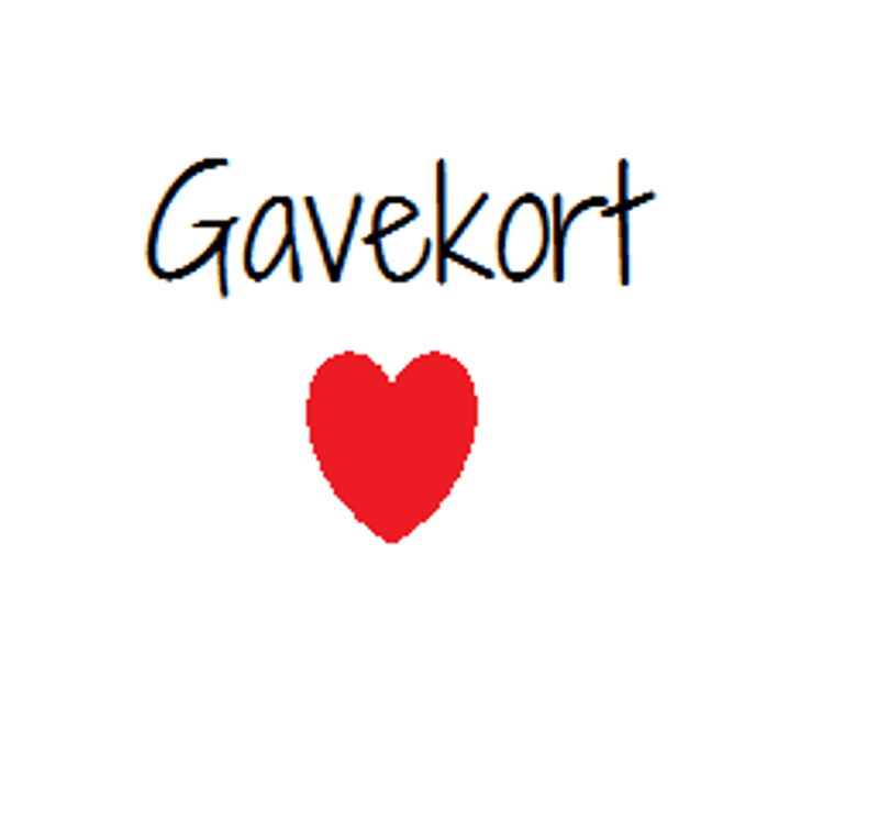 GAVEKORT 300 kr