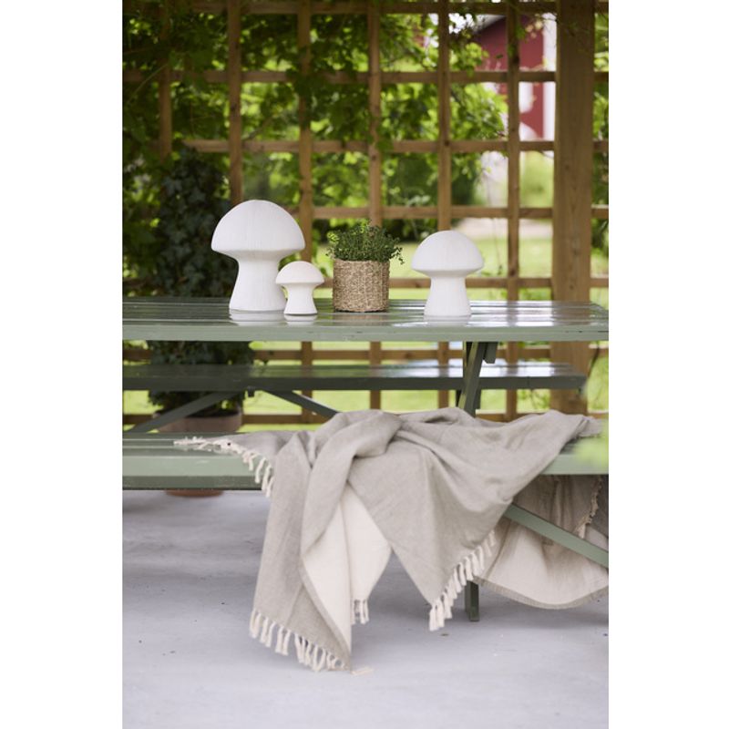 LAMPE Sopp Hvit  