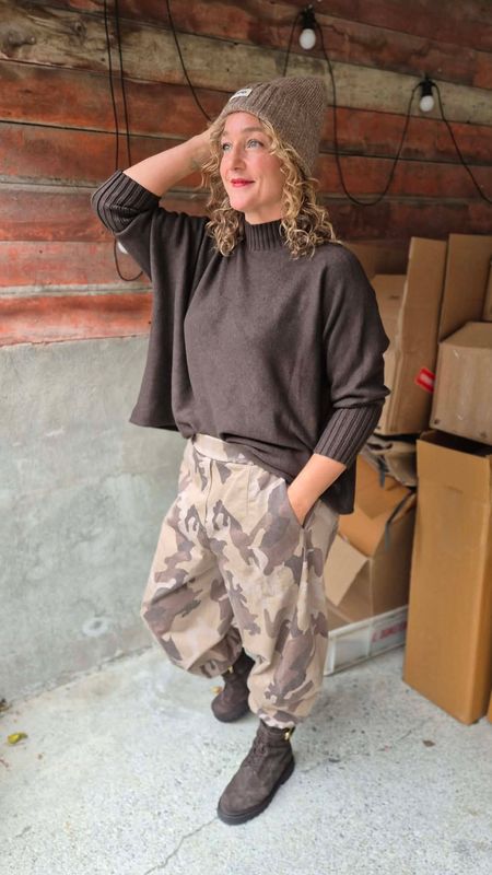 BERYL Bukse Camo