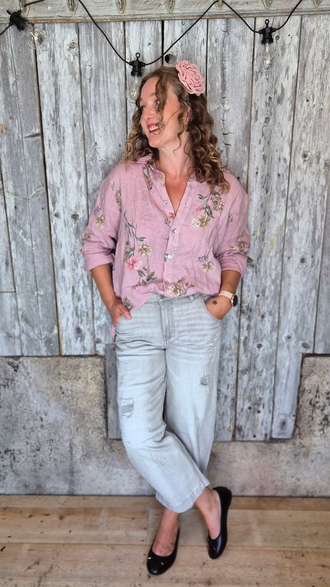 BUONGIORNO Linskjorte Rosa