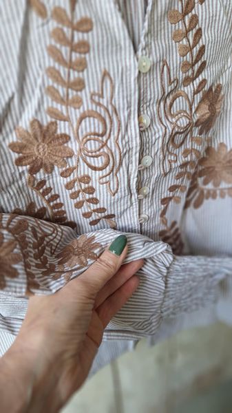 Hovedbilde ALMA Skjorte med Broderi ...