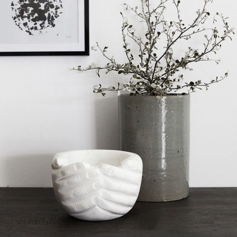 HANDS Bowl Marble