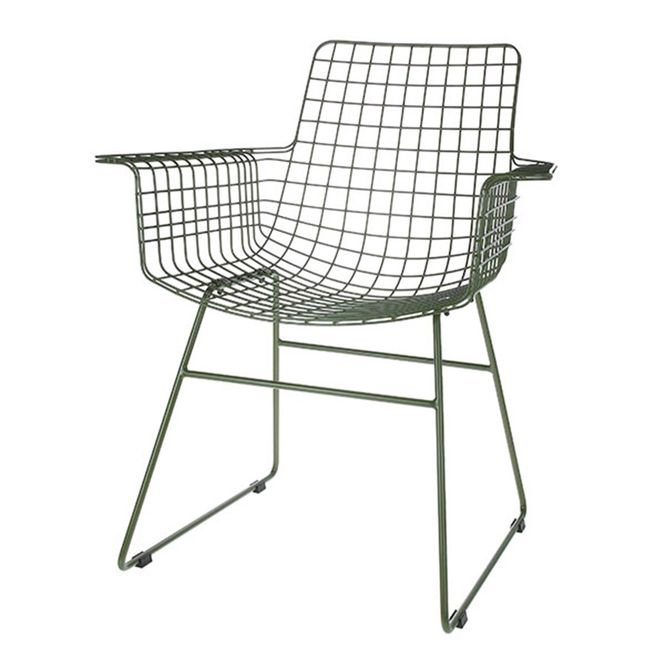 Hovedbilde STOL Metal Wire Grønn