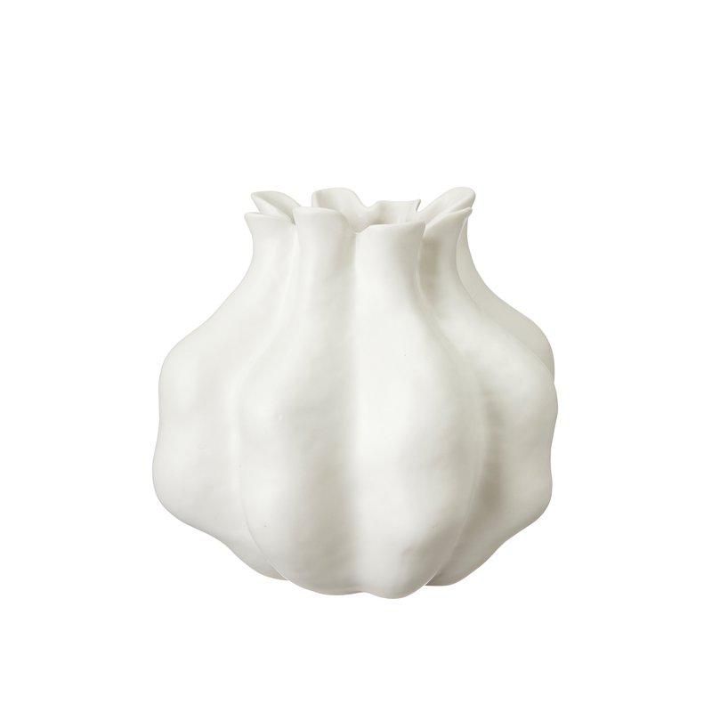 VASE Violet Hvit