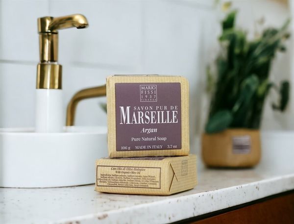 Hovedbilde SÅPESTYKKE Marseille Argan