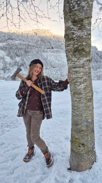 Hovedbilde TESSA Strikket Bestefarstrøye ...