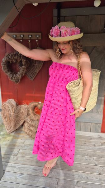 Hovedbilde NATASJA Langt Skjørt Fuxia ...