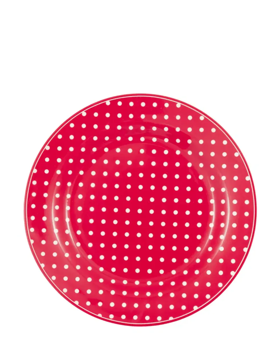 TALLERKEN Dotty Red