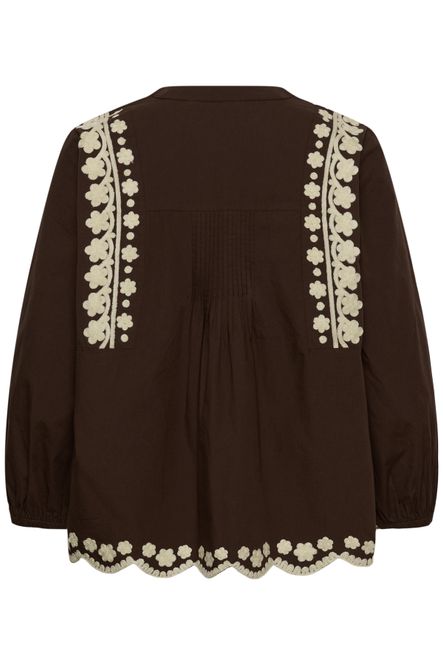Hovedbilde VIBA Bluse Coffee Bean