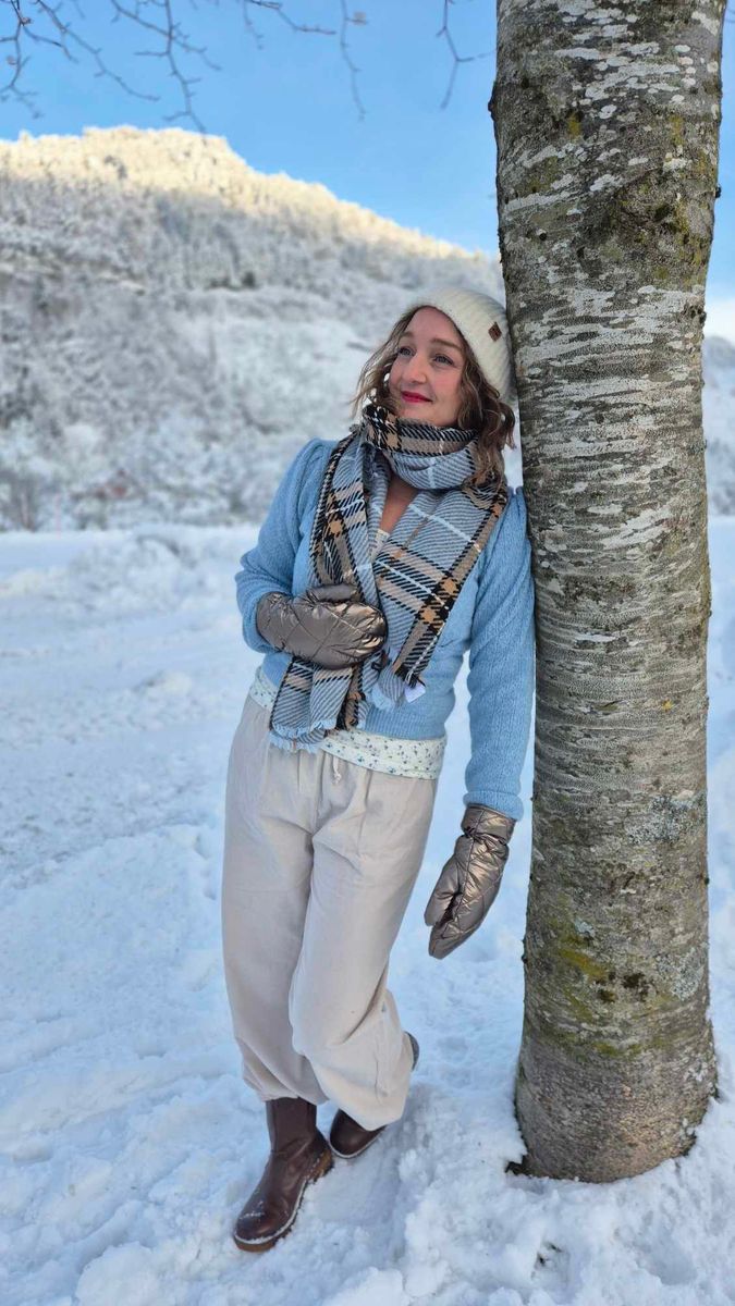 JULIETTA Cardigan Cashmere Blue Melange