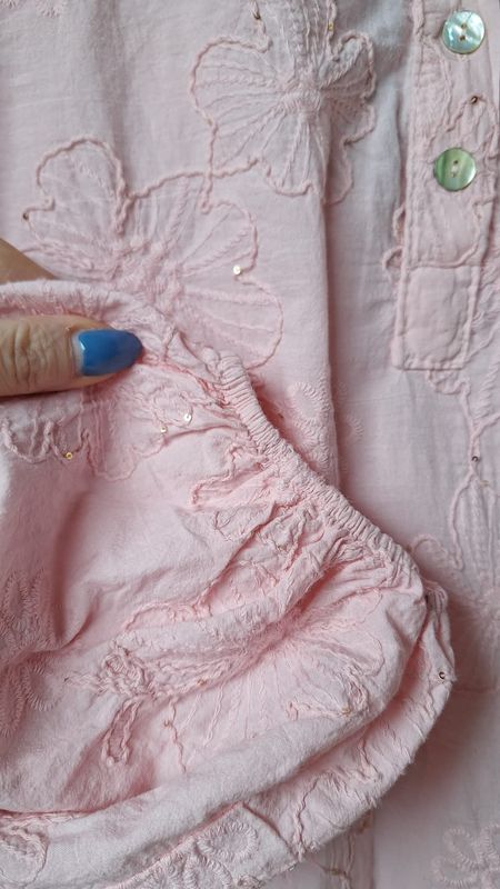 MONICA Bluse Rosa