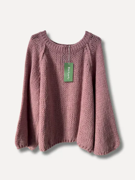 Hovedbilde LE DUNE Genser Dusty Rose