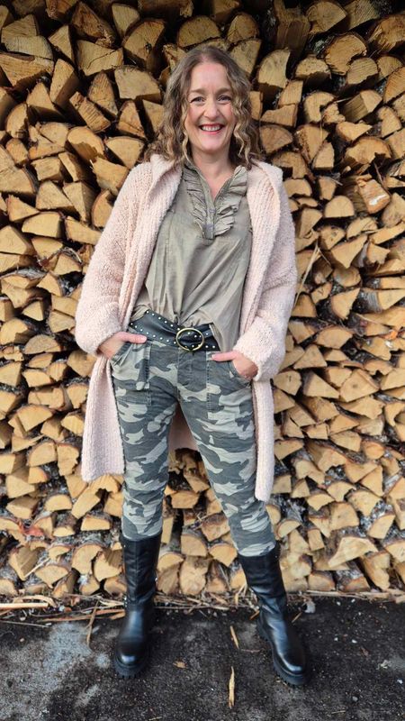 CLIMB Bluse Taupe