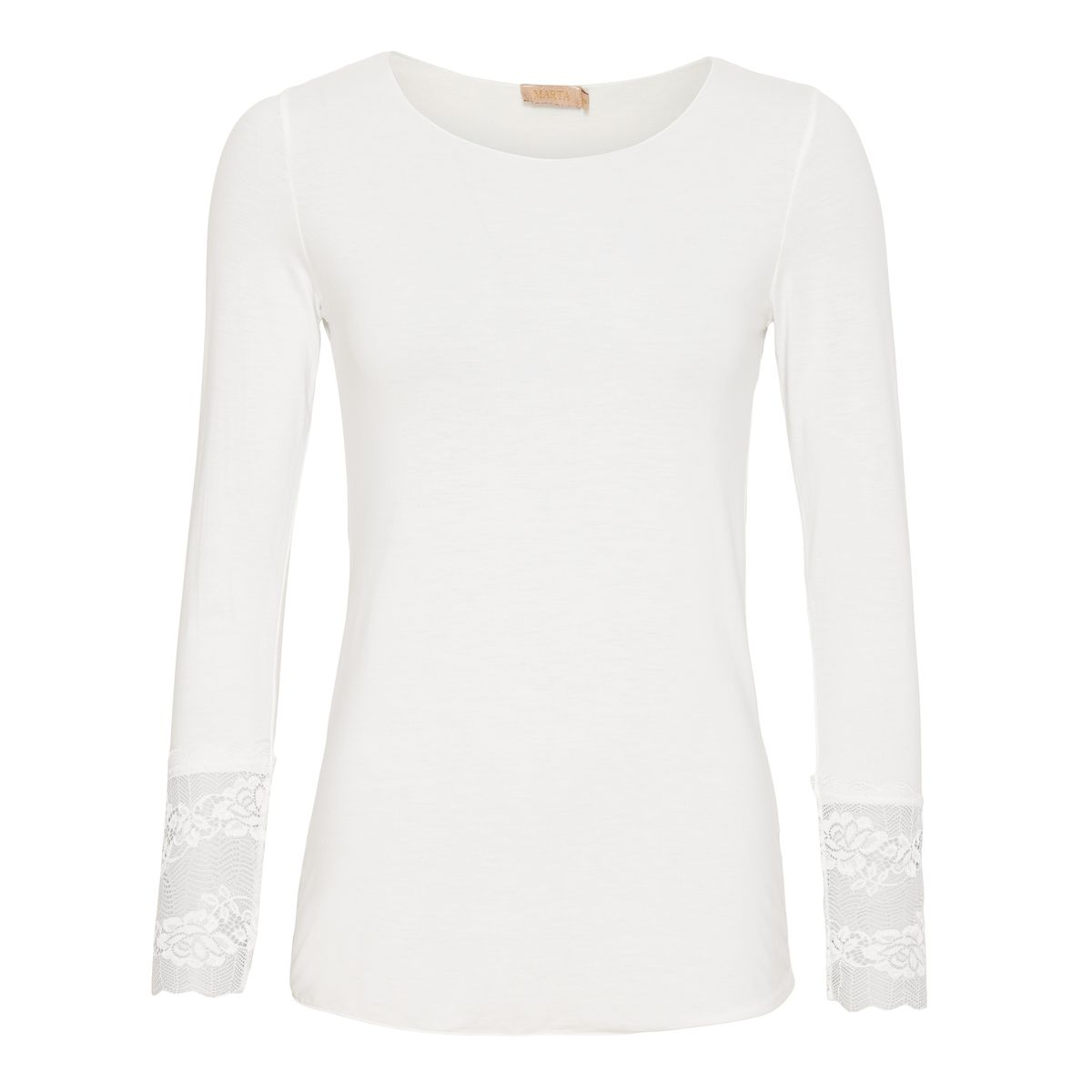 T-SHIRT med Blonder White