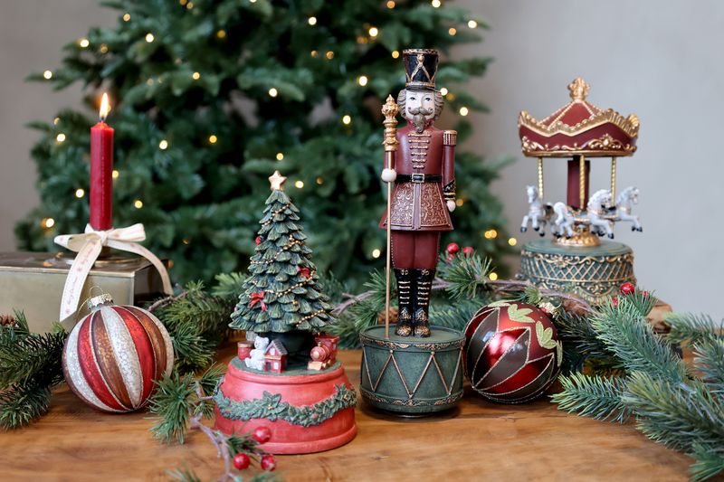 NOEL Spilledåse med Juletre