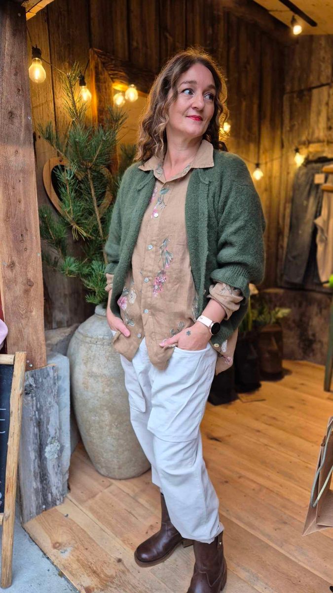 JULIANA Cardigan Military