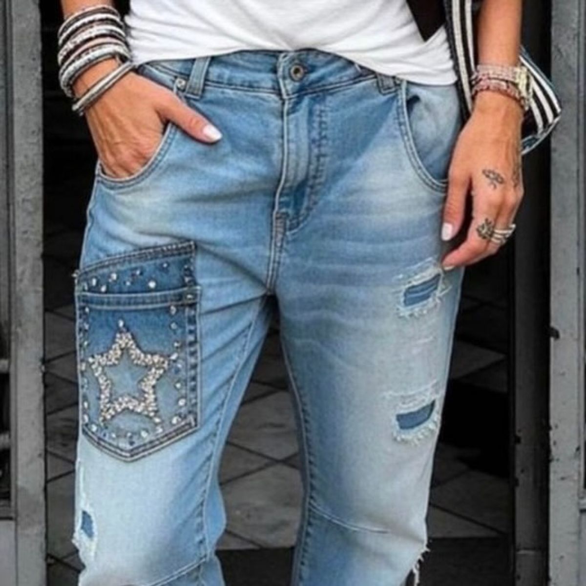 STAR Jeans m Patch