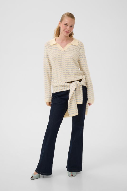 AMERA Pullover Whitecap/Blue