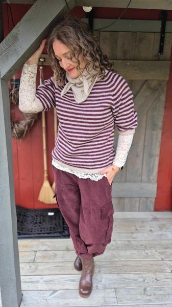 Hovedbilde COMET Cord Bukse Bordeaux