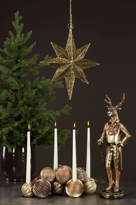 Hovedbilde ADVENTSSTJERNE Metall 