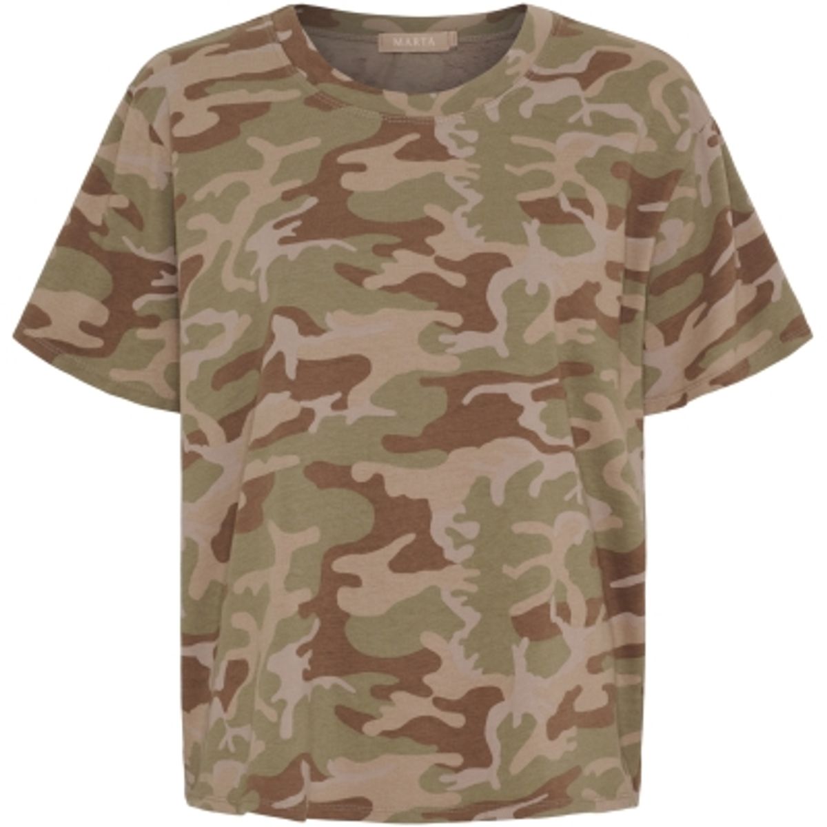 ESTRID Tee T-shirt Green Camo