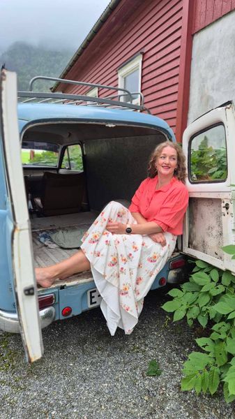 Hovedbilde TINA Linskjorte Corall