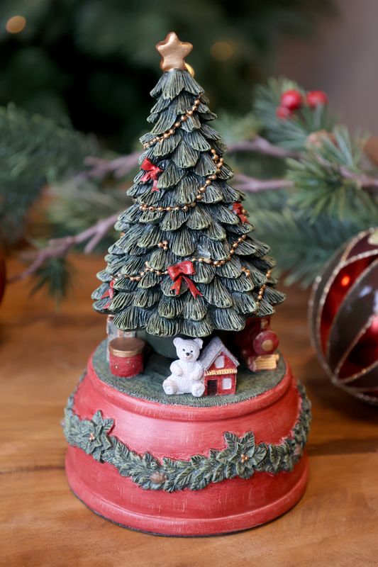 NOEL Spilledåse med Juletre