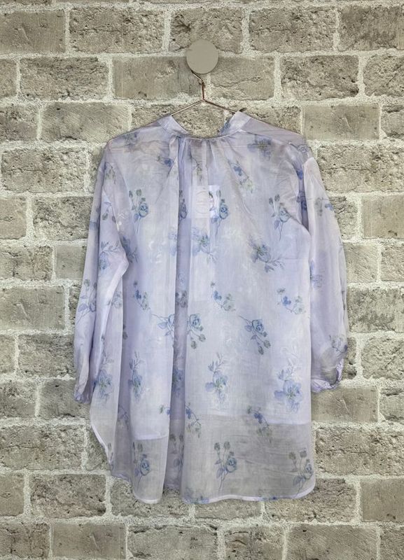 TAYA Bluse Celeste