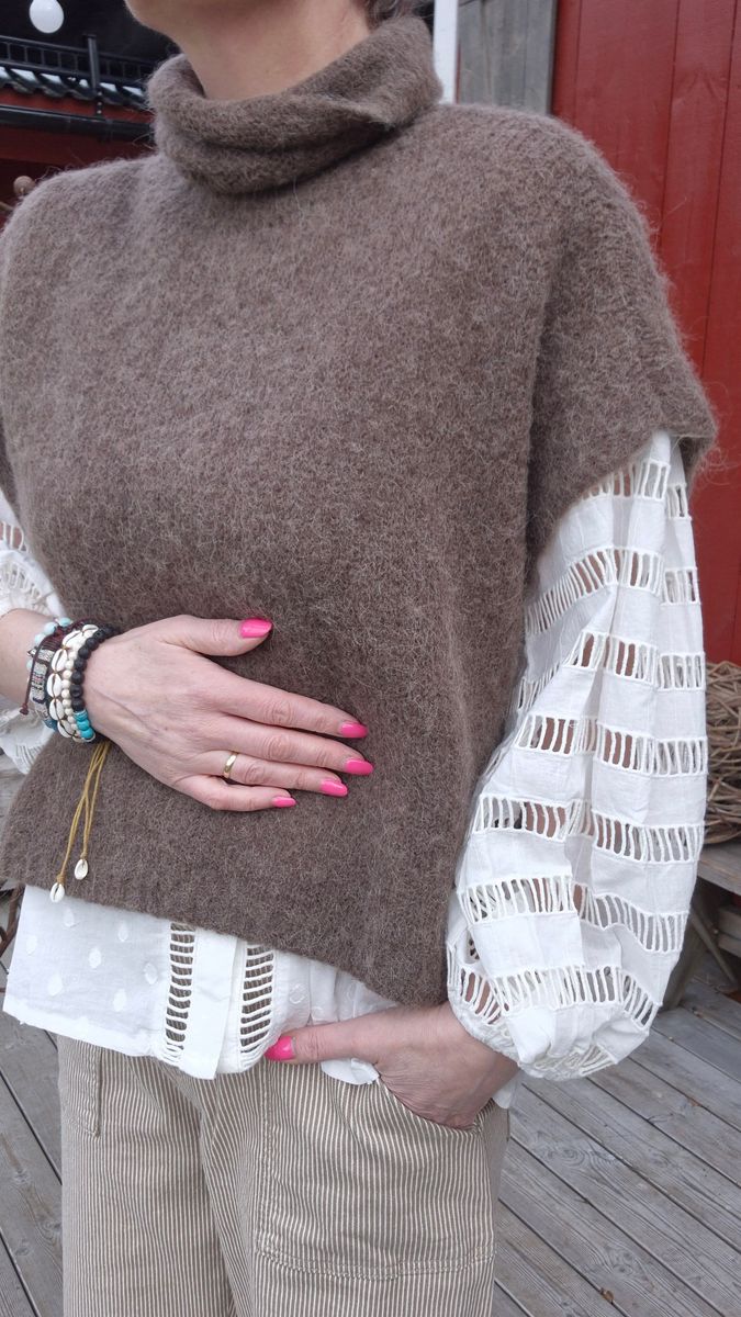 MILKY Bukse Dune/White Strip