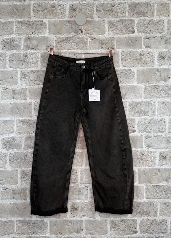 MOWITA Barrel Jeans Brown 