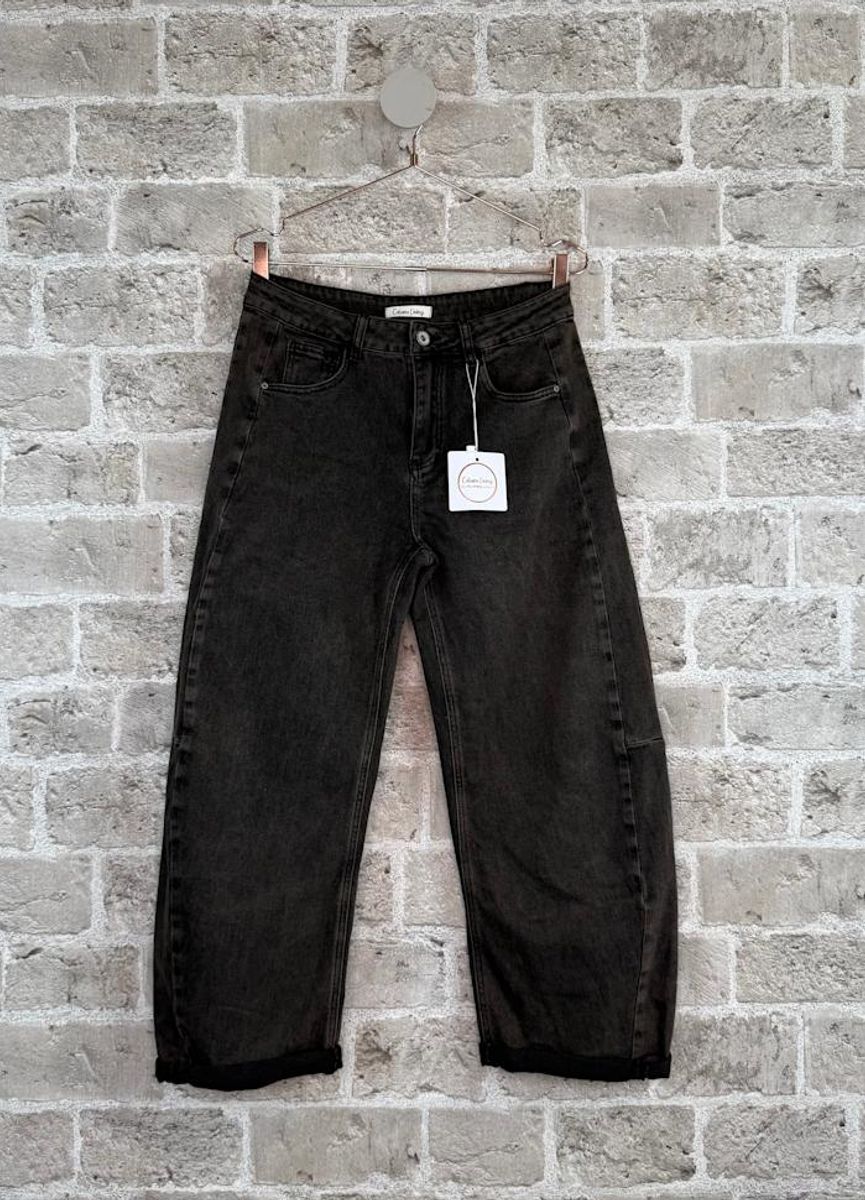 MOWITA Barrel Jeans Brown 