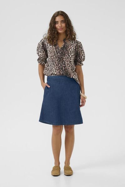 Hovedbilde NUA Arpa Skirt Dark Blue Wash