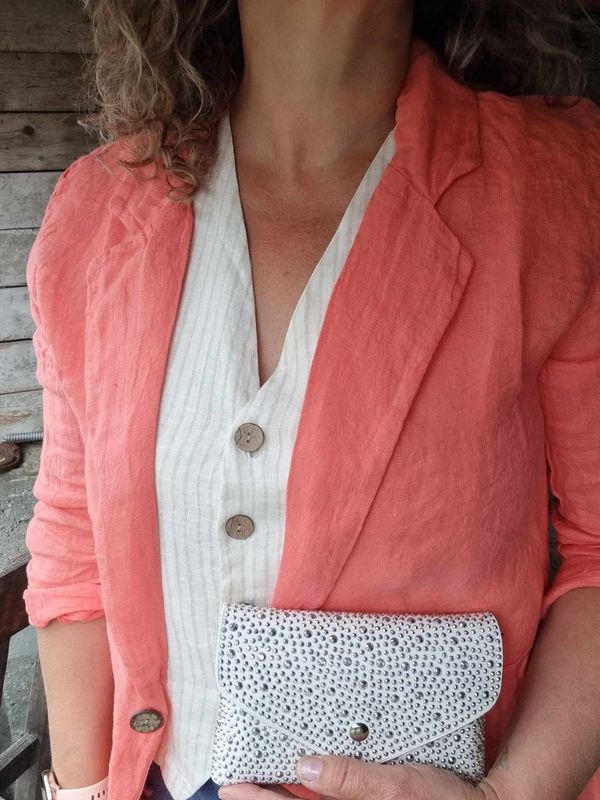 NELLY Dressjakke Corall