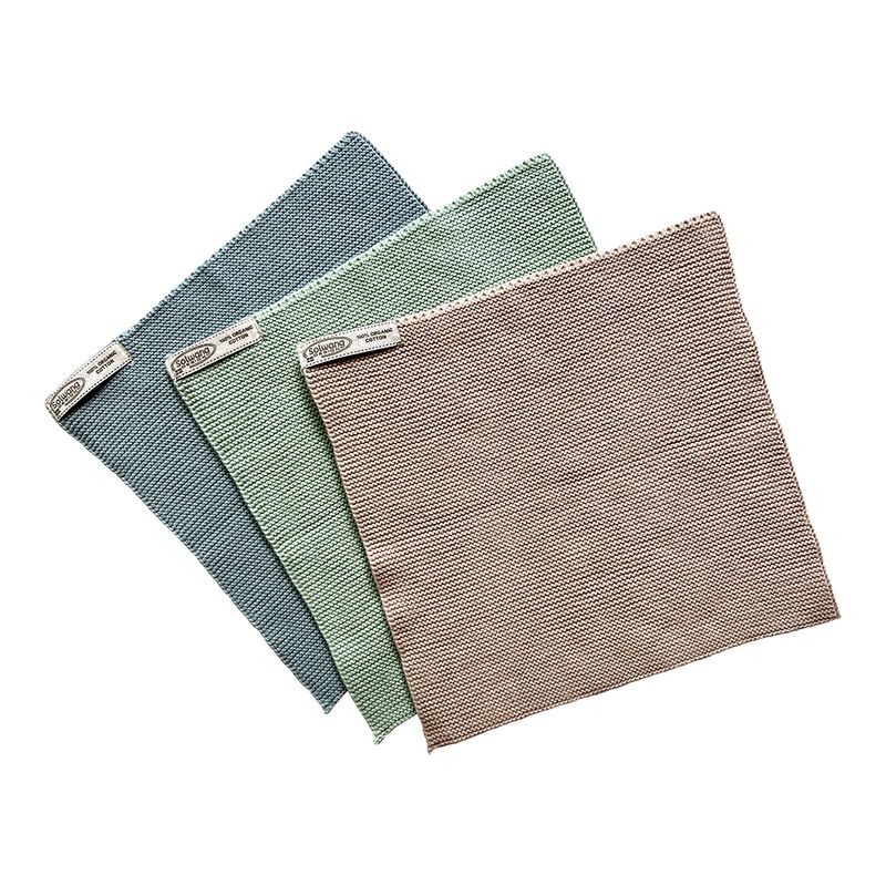 KJØKKENKLUTER Strikkede 3-pk Sea Breeze Kombo