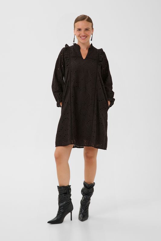 HALLY Kort Kjole Black