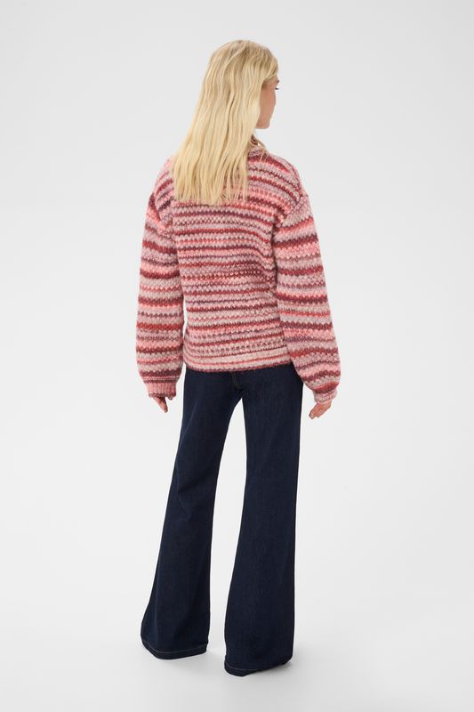 HAZEL Pullover Multi Red