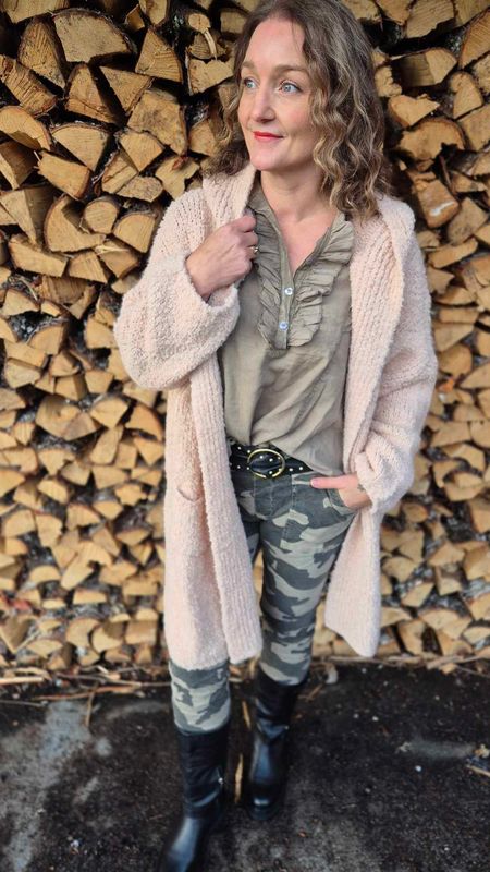 CLIMB Bluse Taupe