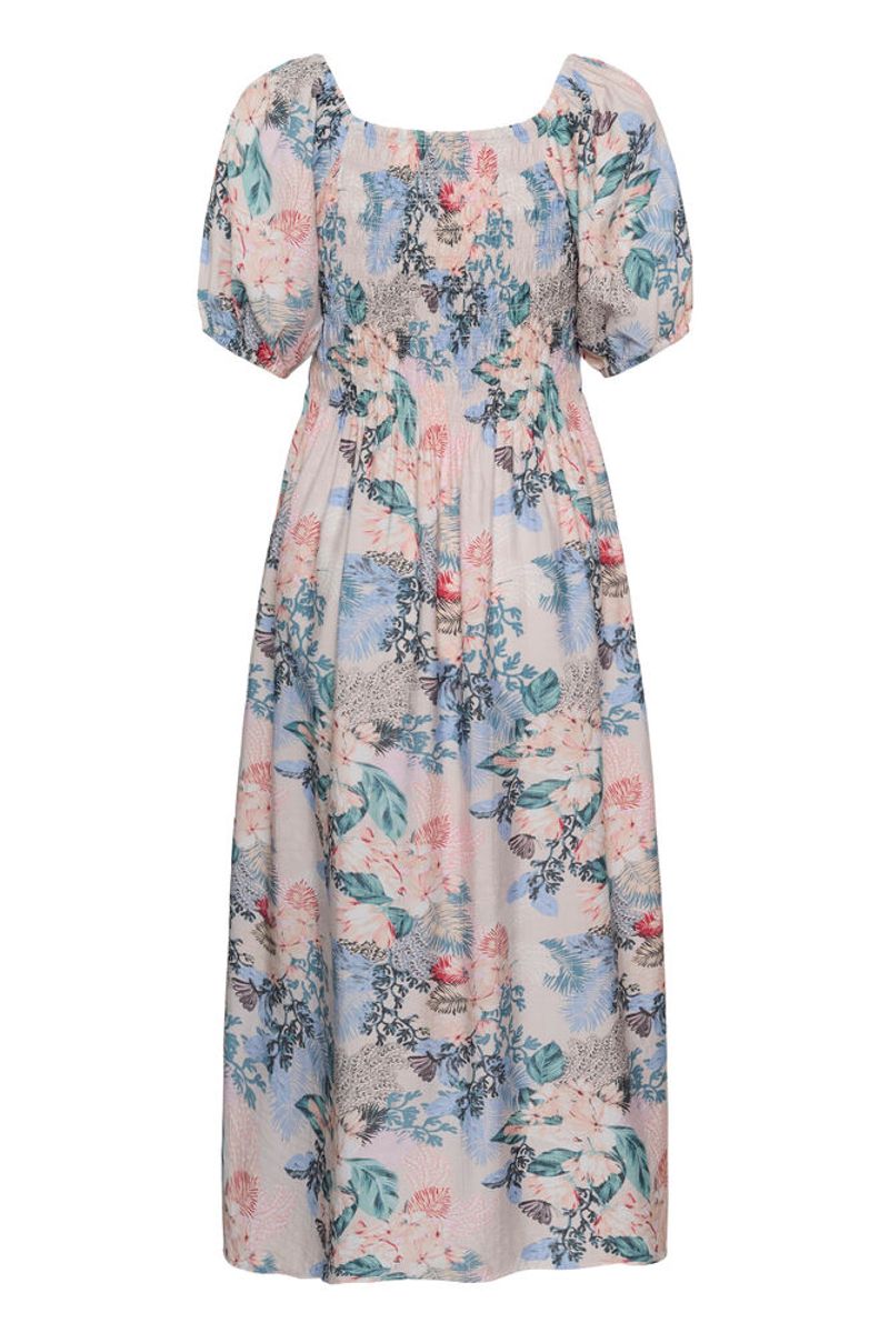 LOTUS Greece Smock Kjole Whitecap/Blue 