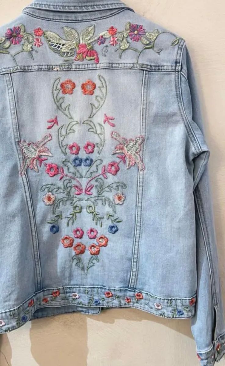 BOHEME Jeansjakke Broderi 