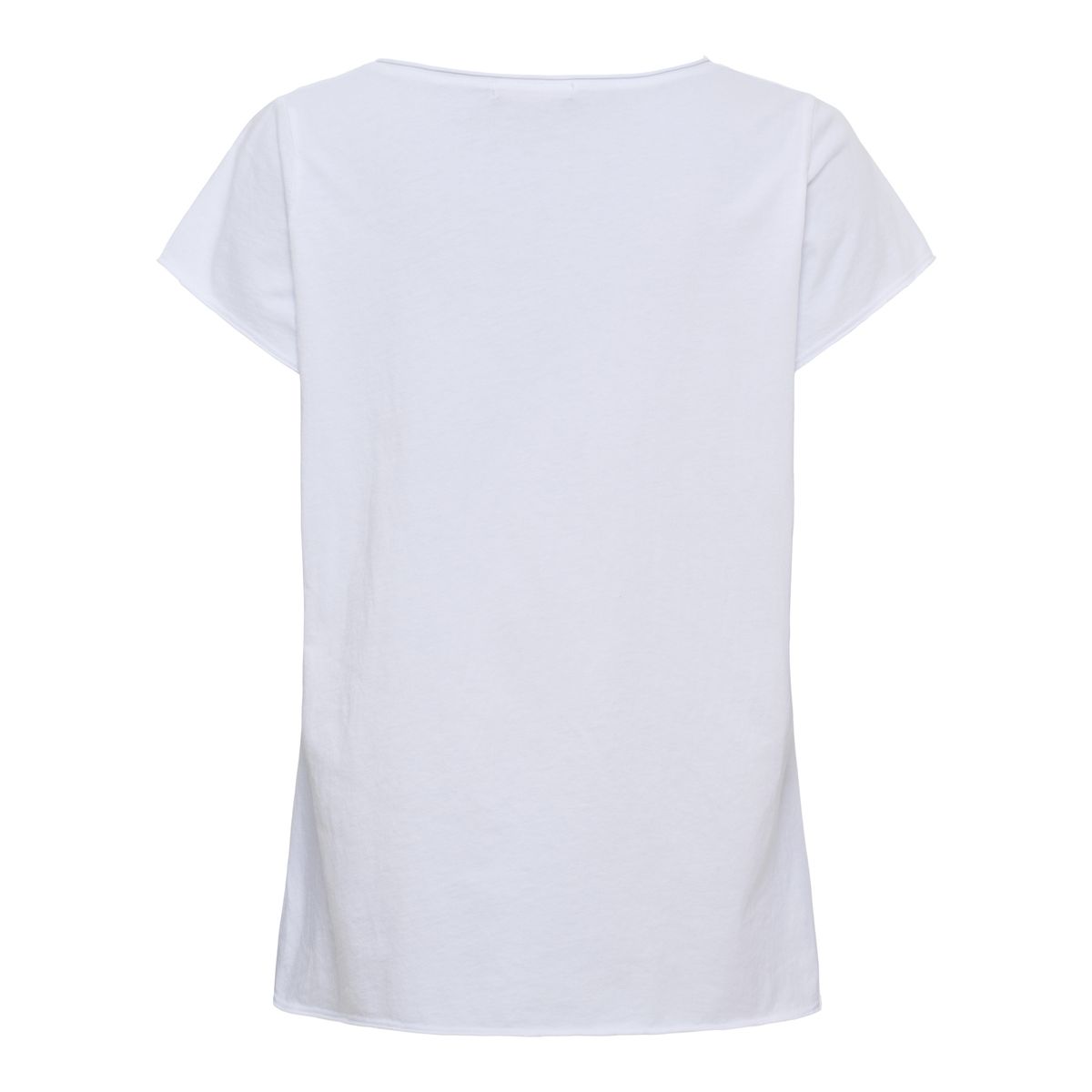 MARIE T- Shirt White Buss Blå