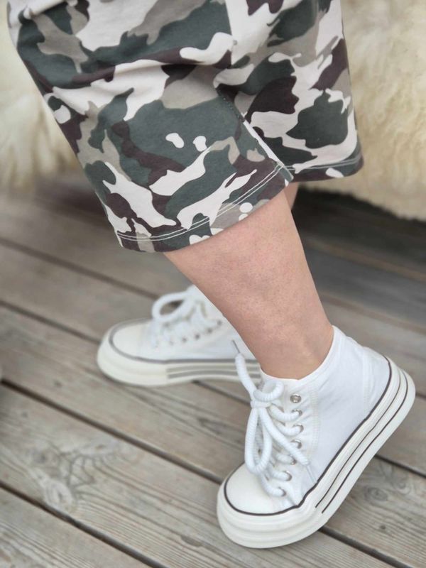 SNEAKERS Platå Hvit 