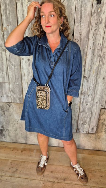 PIN Kjole Dark Blue Wash