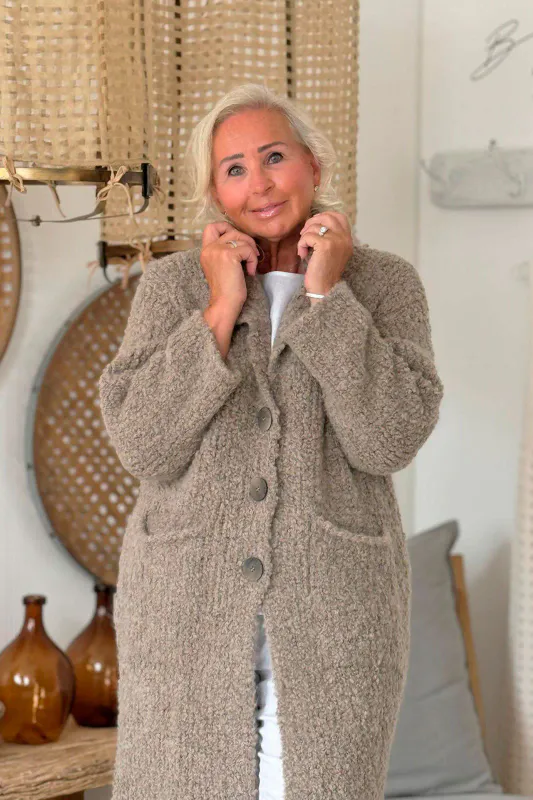 COZY Cardigan Beige