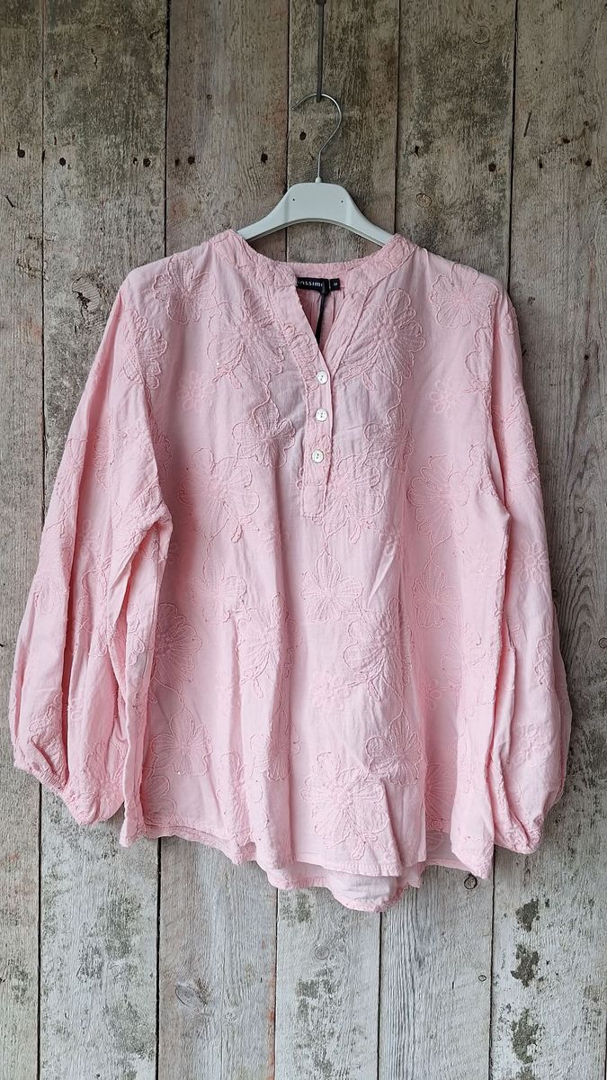 MONICA Bluse Rosa